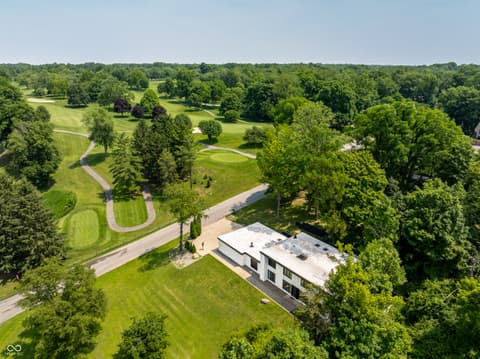 Aerial view at 6164 Afton Crest, Indianapolis, IN