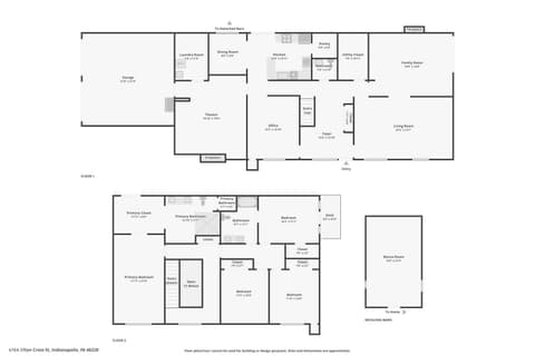 Floor Plan — 6164 Afton Crest, Indianapolis, IN