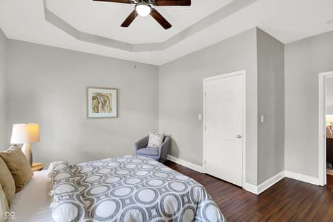 Primary bedroom at 1205 Hoyt Avenue, Indianapolis, IN
