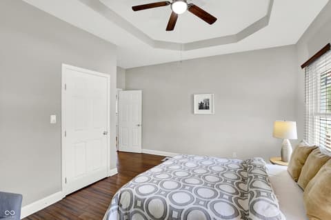 Primary bedroom at 1205 Hoyt Avenue, Indianapolis, IN