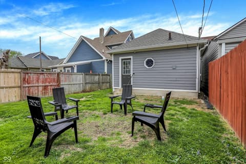 Backyard at 1205 Hoyt Avenue, Indianapolis, IN