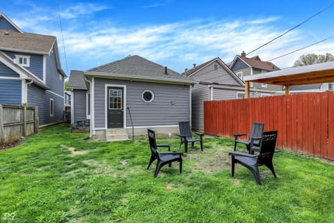 Yard at 1205 Hoyt Avenue, Indianapolis, IN