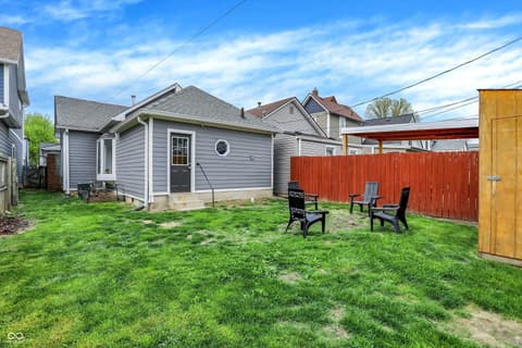 Yard at 1205 Hoyt Avenue, Indianapolis, IN