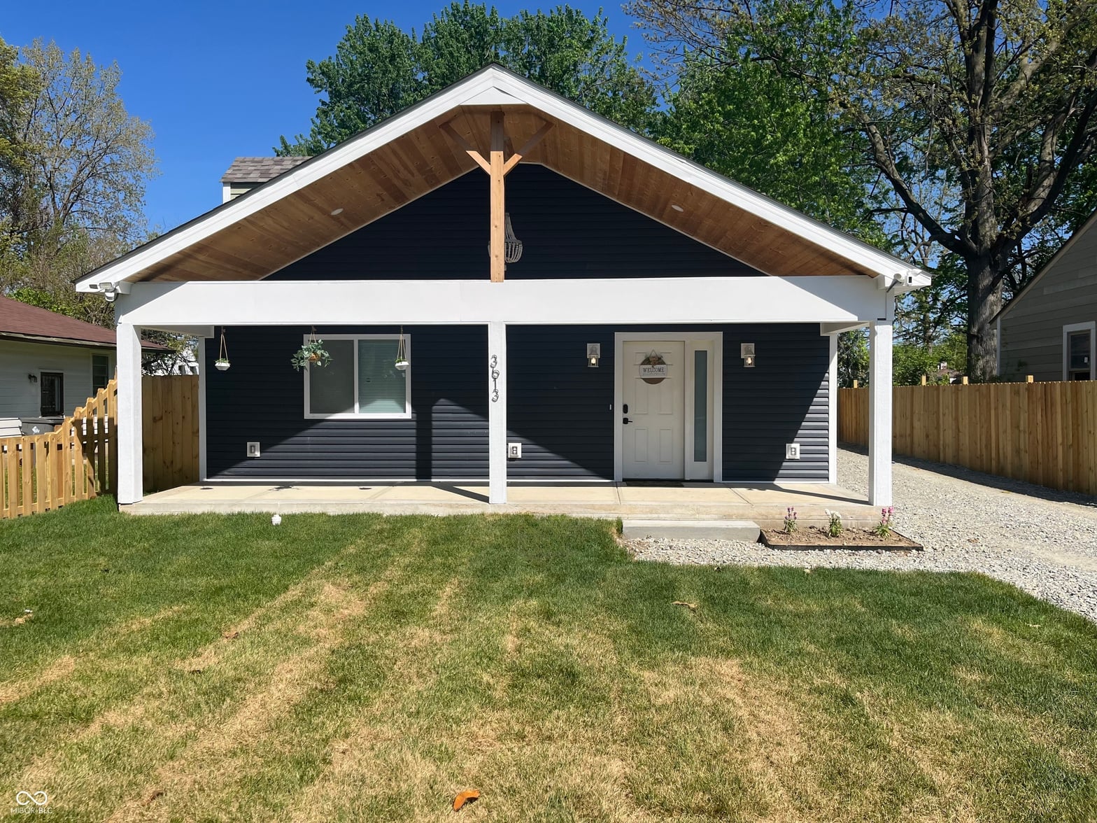 Front exterior at 3613 N Riley Avenue, Indianapolis, IN
