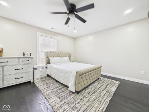 Bedroom at 3613 N Riley Avenue, Indianapolis, IN