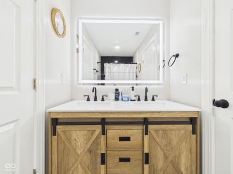 Bathroom at 3613 N Riley Avenue, Indianapolis, IN