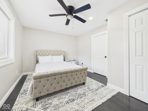 Bedroom at 3613 N Riley Avenue, Indianapolis, IN