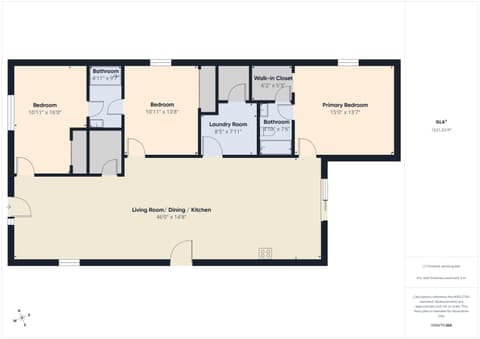 Floor Plan — 3613 N Riley Avenue, Indianapolis, IN