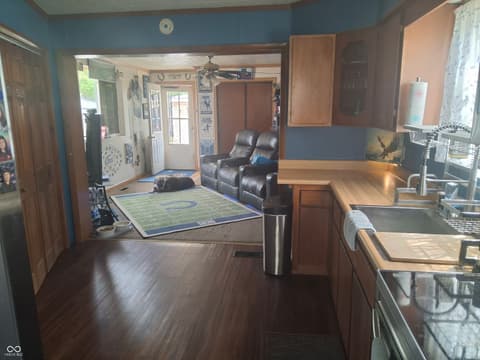 Living room at 4761 N Longworth Avenue, Lawrence, IN