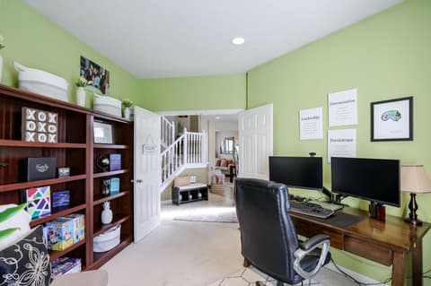 Home office at 10328 Ridge Line Court, Indianapolis, IN