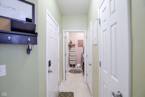 Hallway at 10328 Ridge Line Court, Indianapolis, IN