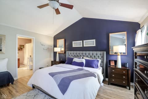 Bedroom at 10328 Ridge Line Court, Indianapolis, IN