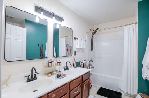 Bathroom at 10328 Ridge Line Court, Indianapolis, IN