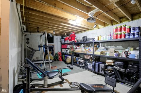 Basement at 10328 Ridge Line Court, Indianapolis, IN