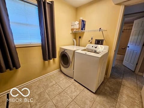 Laundry room at 3120 Thomas Drive, Lafayette, IN