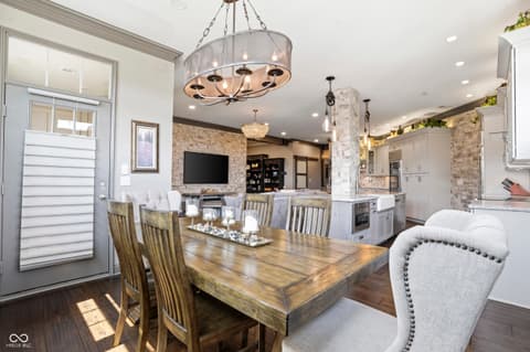 Dining room at 450 E Ohio Street, Indianapolis, IN