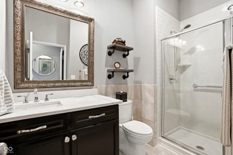 Bathroom at 450 E Ohio Street, Indianapolis, IN