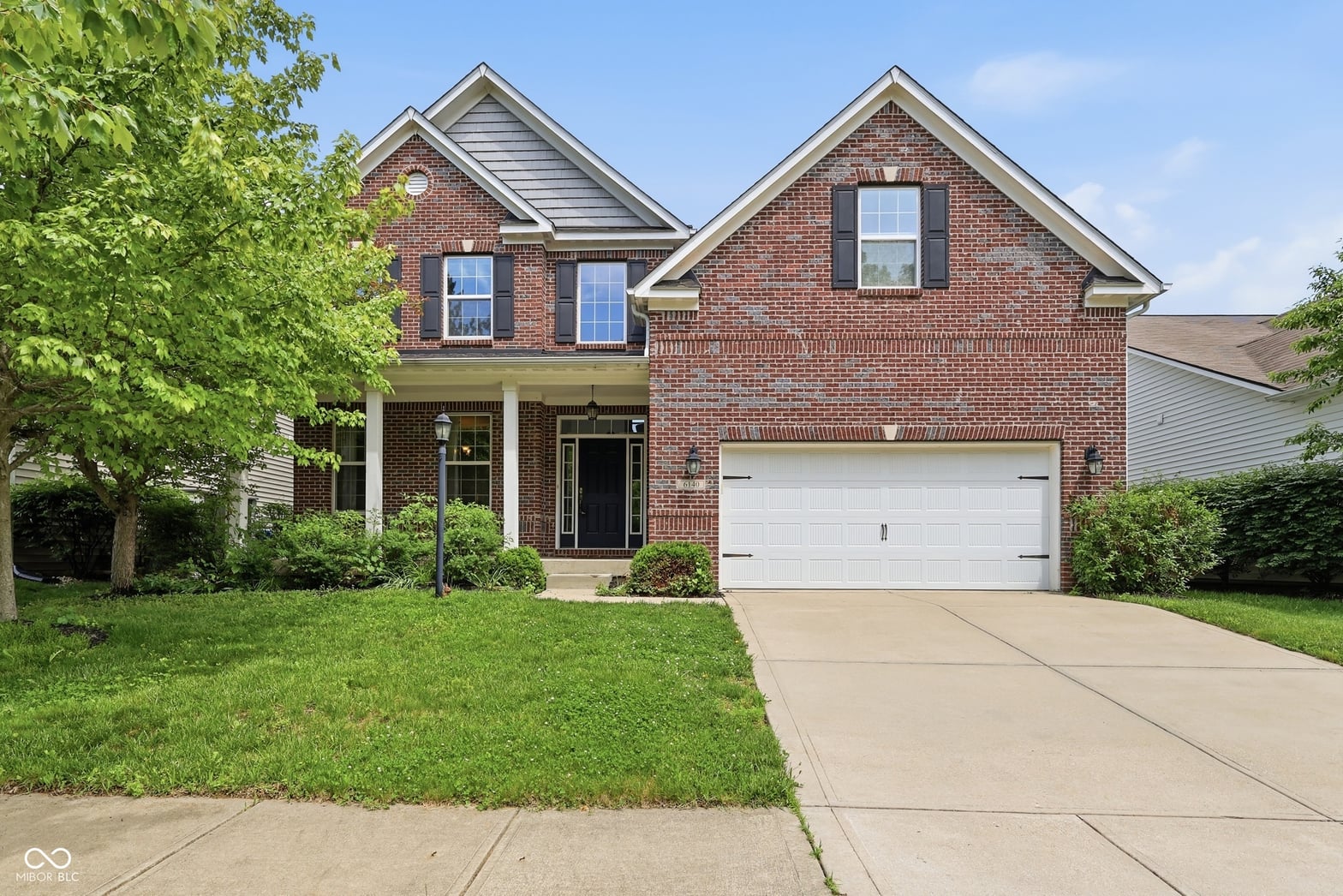 Front exterior at 6140 Burleigh Place, Noblesville, IN