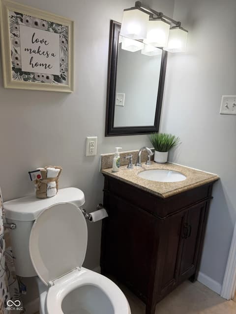 Bathroom at 5902 Alpine Avenue, Indianapolis, IN