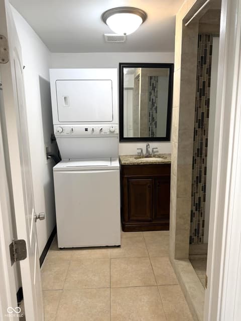Laundry room at 5902 Alpine Avenue, Indianapolis, IN