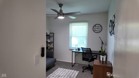 Home office at 3629 N Richardt Avenue, Indianapolis, IN