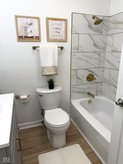 Bathroom at 3629 N Richardt Avenue, Indianapolis, IN