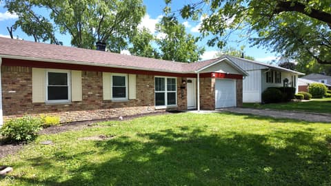 Front exterior at 3629 N Richardt Avenue, Indianapolis, IN