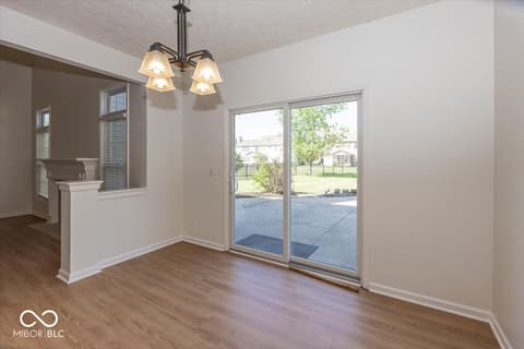 Dining room at 1128 Red Dunes Run, Avon, IN