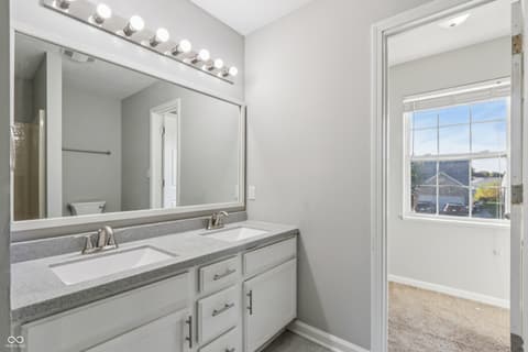 Bathroom at 5729 Decatur Ridge Drive, Indianapolis, IN