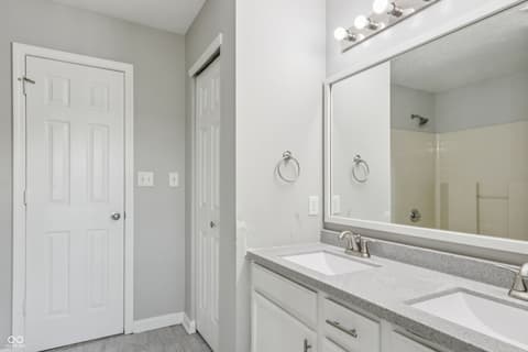 Bathroom at 5729 Decatur Ridge Drive, Indianapolis, IN