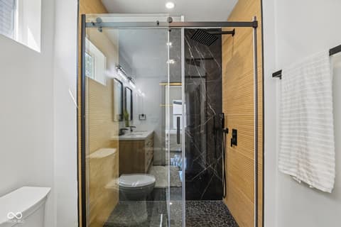 Primary bathroom at 1317 Union Street, Indianapolis, IN