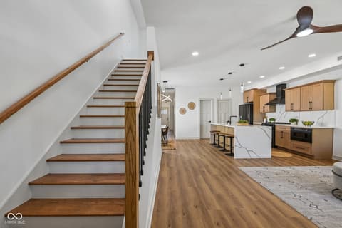 Stairs — 1317 Union Street, Indianapolis, IN