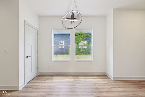 Dining room at 1518 Spruce Street, Indianapolis, IN