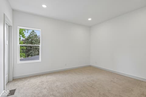 Bedroom at 1518 Spruce Street, Indianapolis, IN