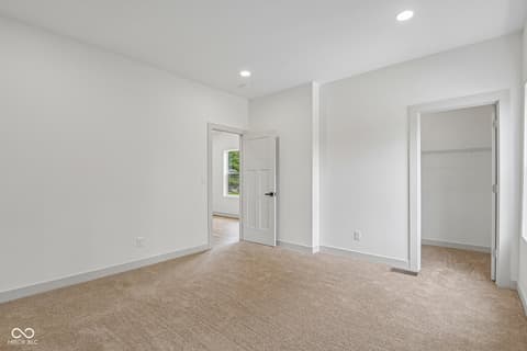 Bedroom at 1518 Spruce Street, Indianapolis, IN