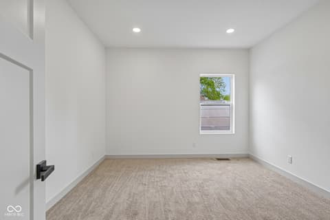 Bedroom at 1518 Spruce Street, Indianapolis, IN