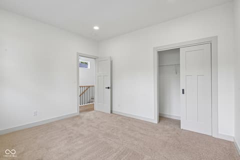 Bedroom at 1518 Spruce Street, Indianapolis, IN