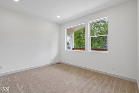 Bedroom at 1518 Spruce Street, Indianapolis, IN