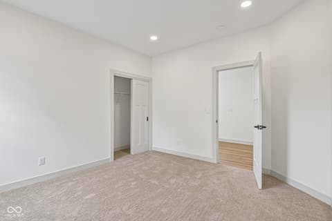 Bedroom at 1518 Spruce Street, Indianapolis, IN