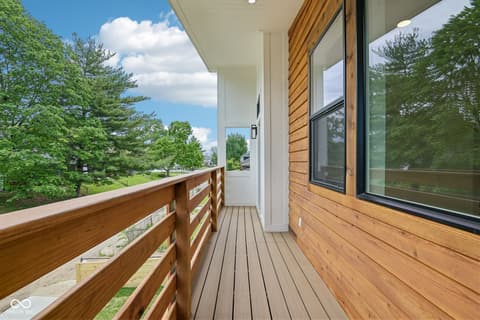 Balcony — 1518 Spruce Street, Indianapolis, IN
