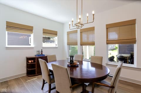 Dining room at 1389 Chatham Hills Boulevard, Westfield, IN