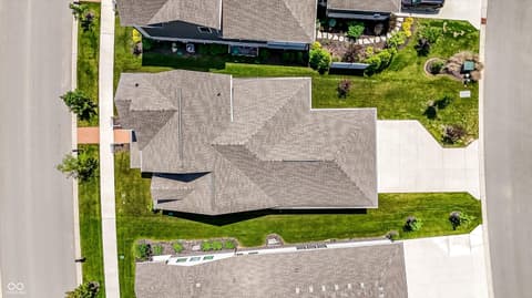 Aerial view at 1389 Chatham Hills Boulevard, Westfield, IN