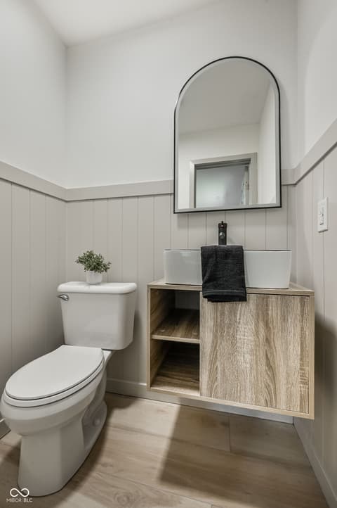 Bathroom at 302 E Brunswick Avenue, Indianapolis, IN