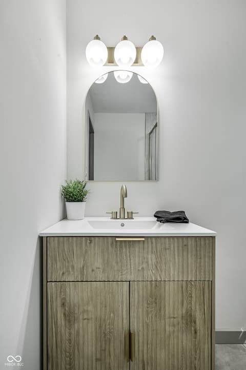 Bathroom at 302 E Brunswick Avenue, Indianapolis, IN