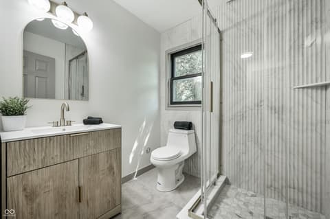 Bathroom at 302 E Brunswick Avenue, Indianapolis, IN