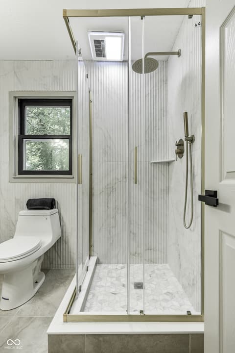 Bathroom at 302 E Brunswick Avenue, Indianapolis, IN