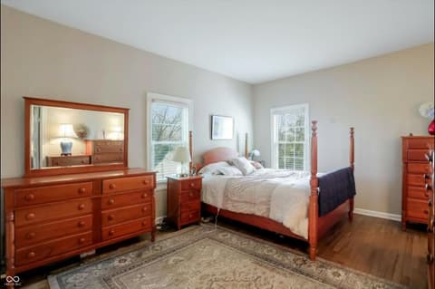 Bedroom at 9796 W 300 S, Lapel, IN