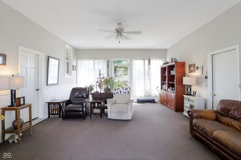 Living room at 9796 W 300 S, Lapel, IN