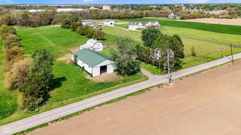 Aerial view at 9796 W 300 S, Lapel, IN