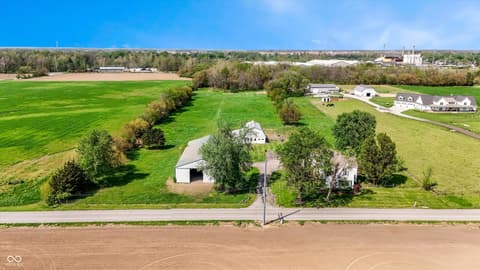 Aerial view at 9796 W 300 S, Lapel, IN